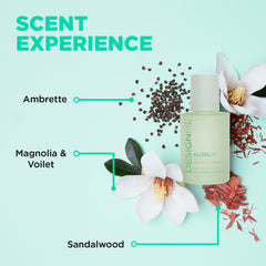 Design.Me GLOSS.ME apply-damp-hair shows even distribution for radiant shine.