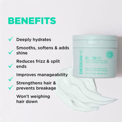 Design.Me Gloss.Me moringa seed oil droplets convey light moisture for flexible, hydrated strands.