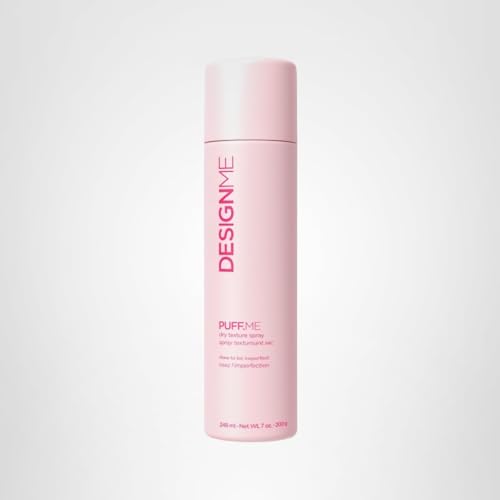 Design.Me Puff.Me airy-dry-spray enables fast, easy morning styling