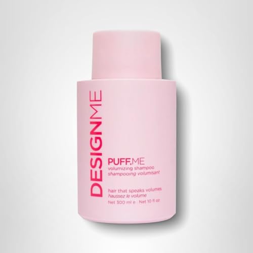 Design.Me Puff-Me shampoo daily-use routine shot encourages regular cleansing