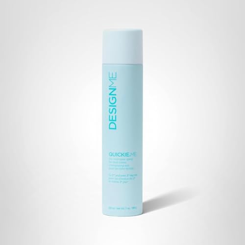 Design.Me Quickie.Me root refresh usage: spray, massage, brush.