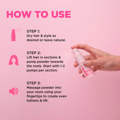Design.Me Puff.ME hair-hold-performance preserves volume and shape all day