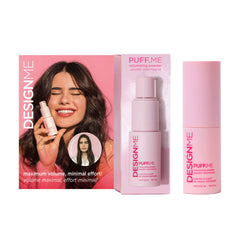 Design.Me Puff.ME pump-application demonstrates easy, mess-free styling and quick texture
