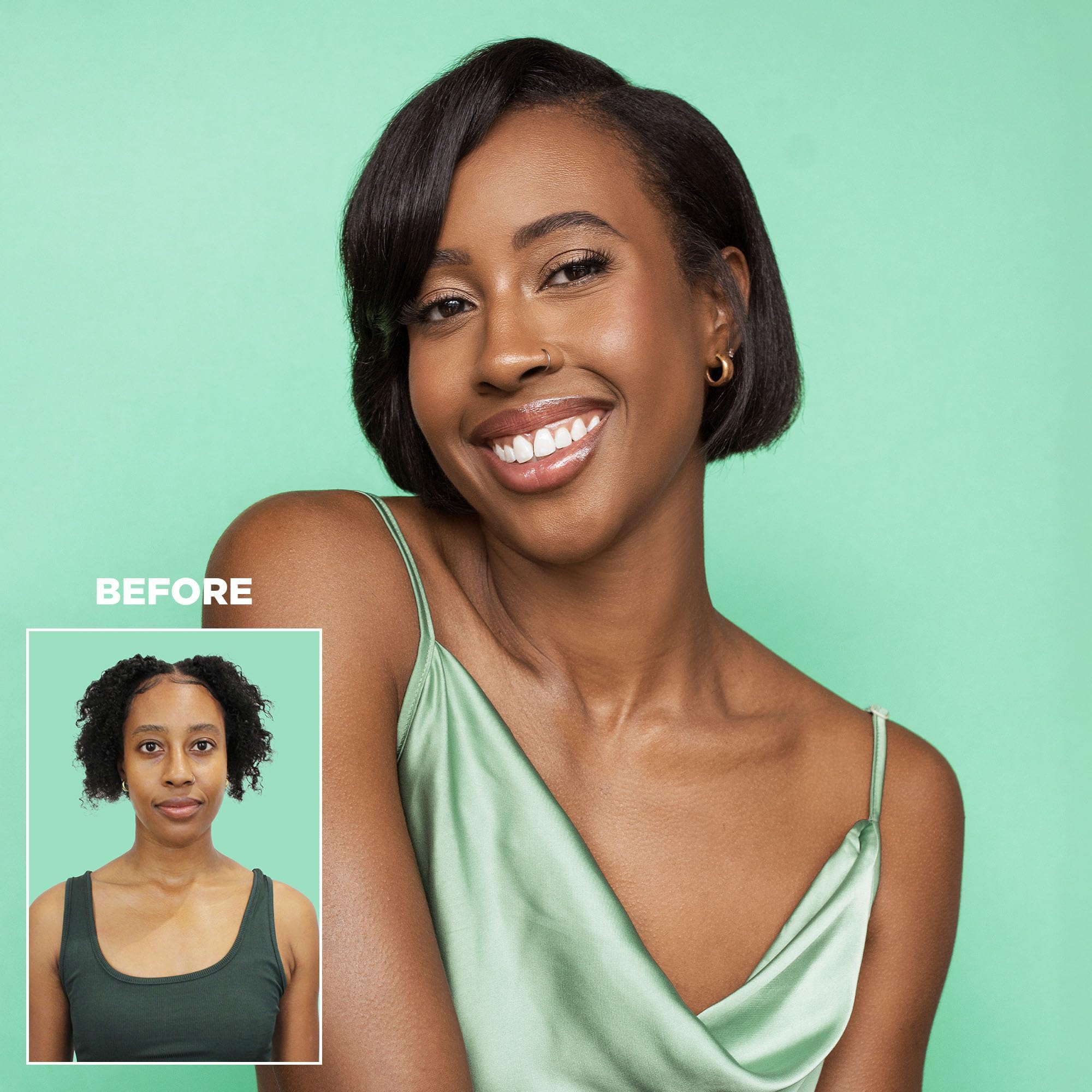 Design.Me GLOSS.ME Hydrating Conditioner color-safe formula image for treated hair.