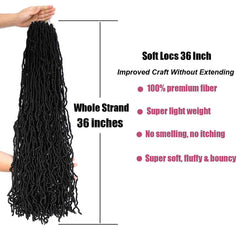 Desire4hair 36-inch soft locs hook and rings inside for easier crochet installation.