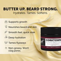 Detroit Grooming Co beard butter application scene demonstrates easy control of flyaways.