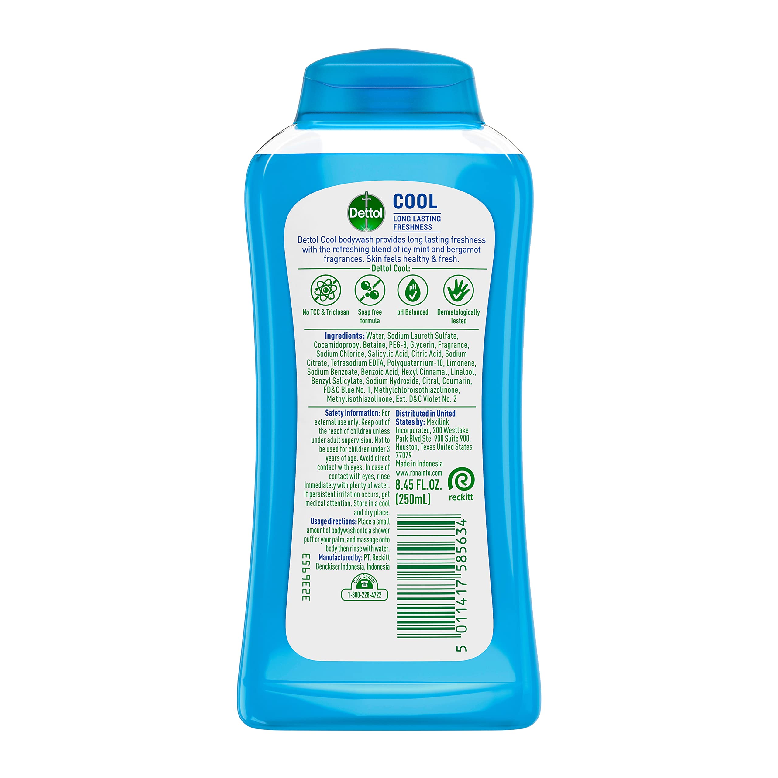 Dettol Espuma Refrescante: textura suave ideal para la ducha diaria