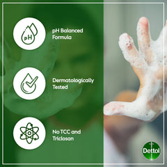 Dettol Fresh Body Wash being poured for a quick cleanse.