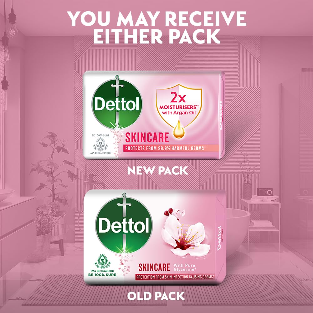 Dettol Jabón: lavado de manos cómodo con aroma suave.