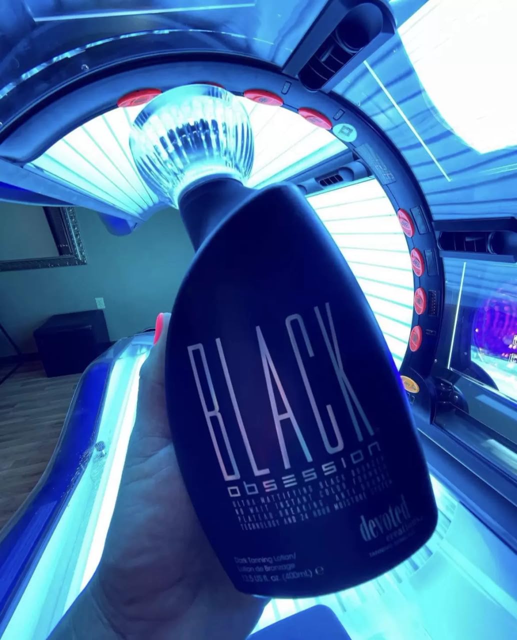 Devoted Creations Black Obsession White Truffle Oil highlights hydrating skin correction.