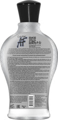 Devoted Creations Dark AF lotion close-up emphasizes luxe texture and long-lasting color finish.