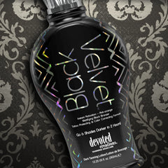Devoted Creations Orchid Noir fragrance adds a luxury scent during tanning.