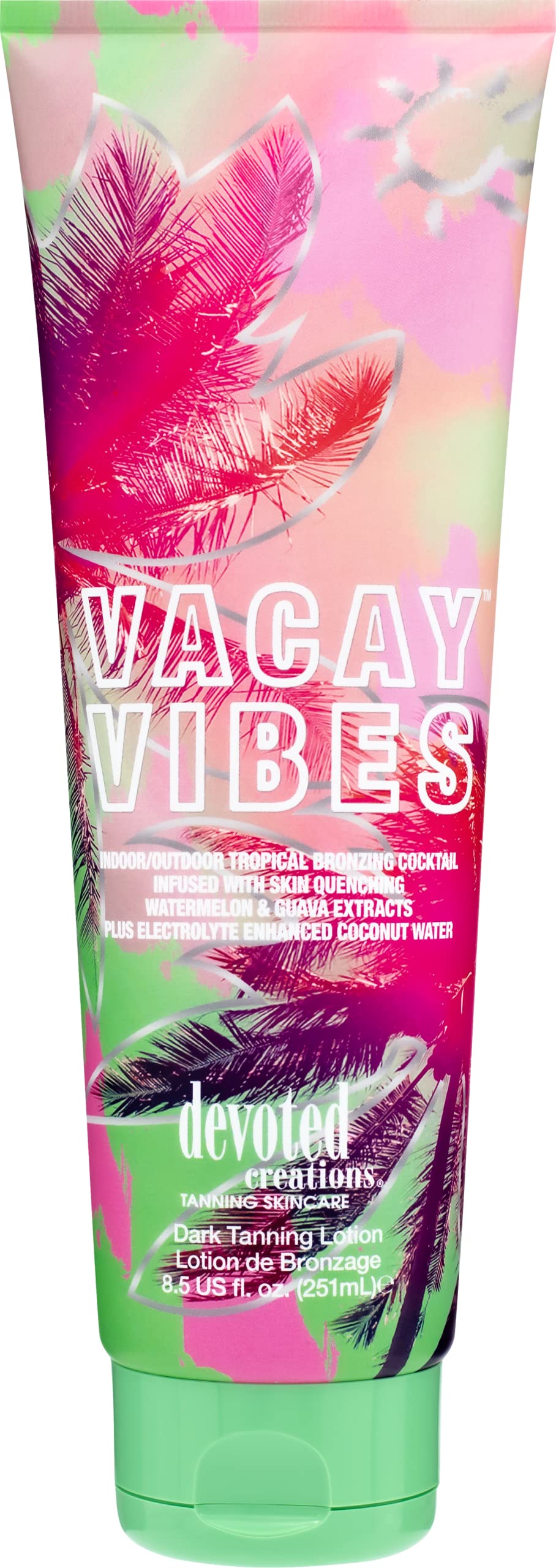 Devoted Creations Vacay Vibes tattoo color fade protection graphic