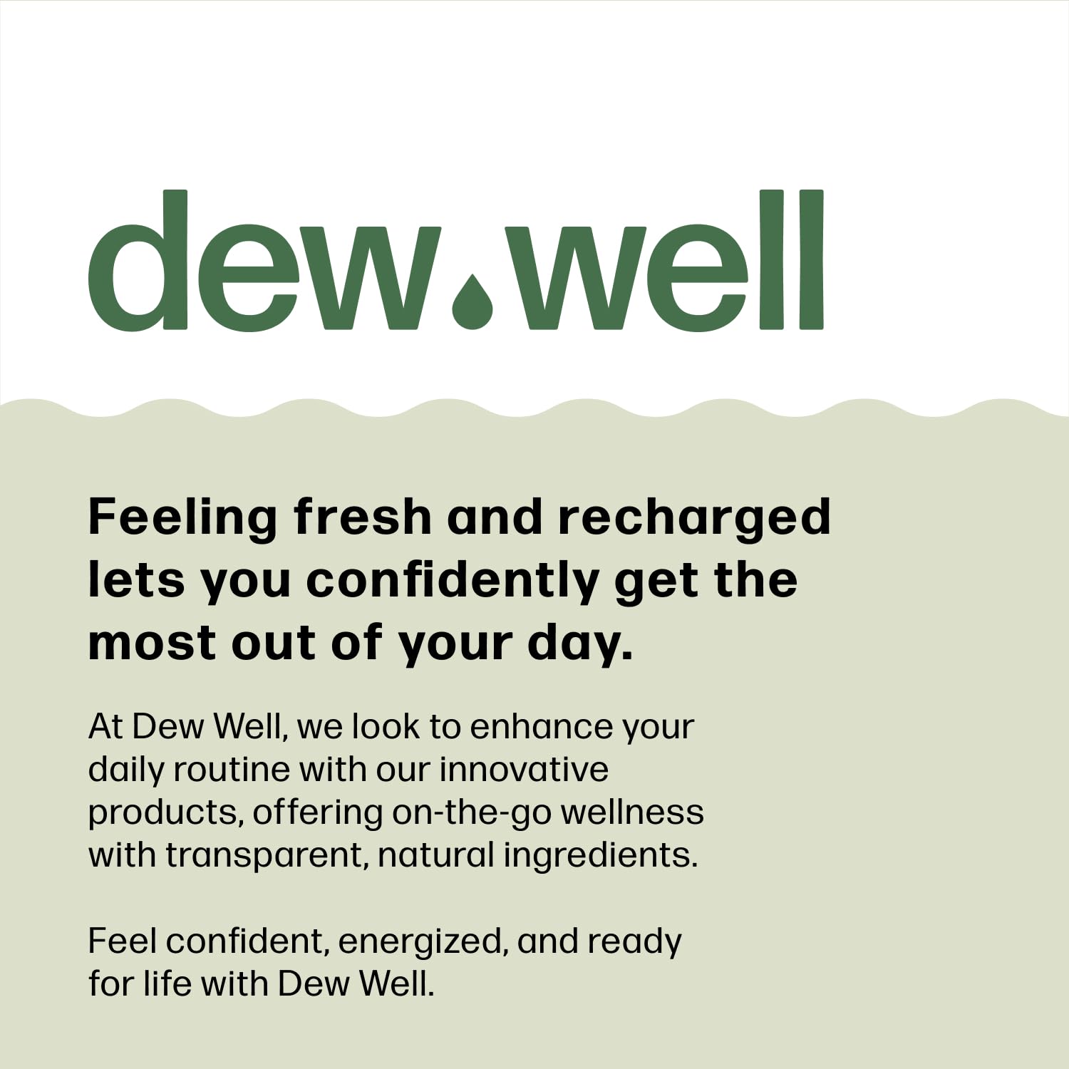 Dew Well Deodorant Wipes cucumber-scented formula offers refreshing post-activity use.