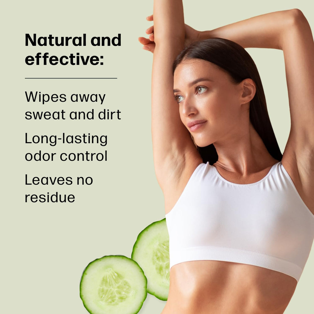 Dew Well Deodorant Wipes in purse or car for quick refresh.