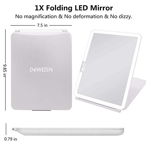 deweisn three color light modes help you simulate different environments for accurate color matching.