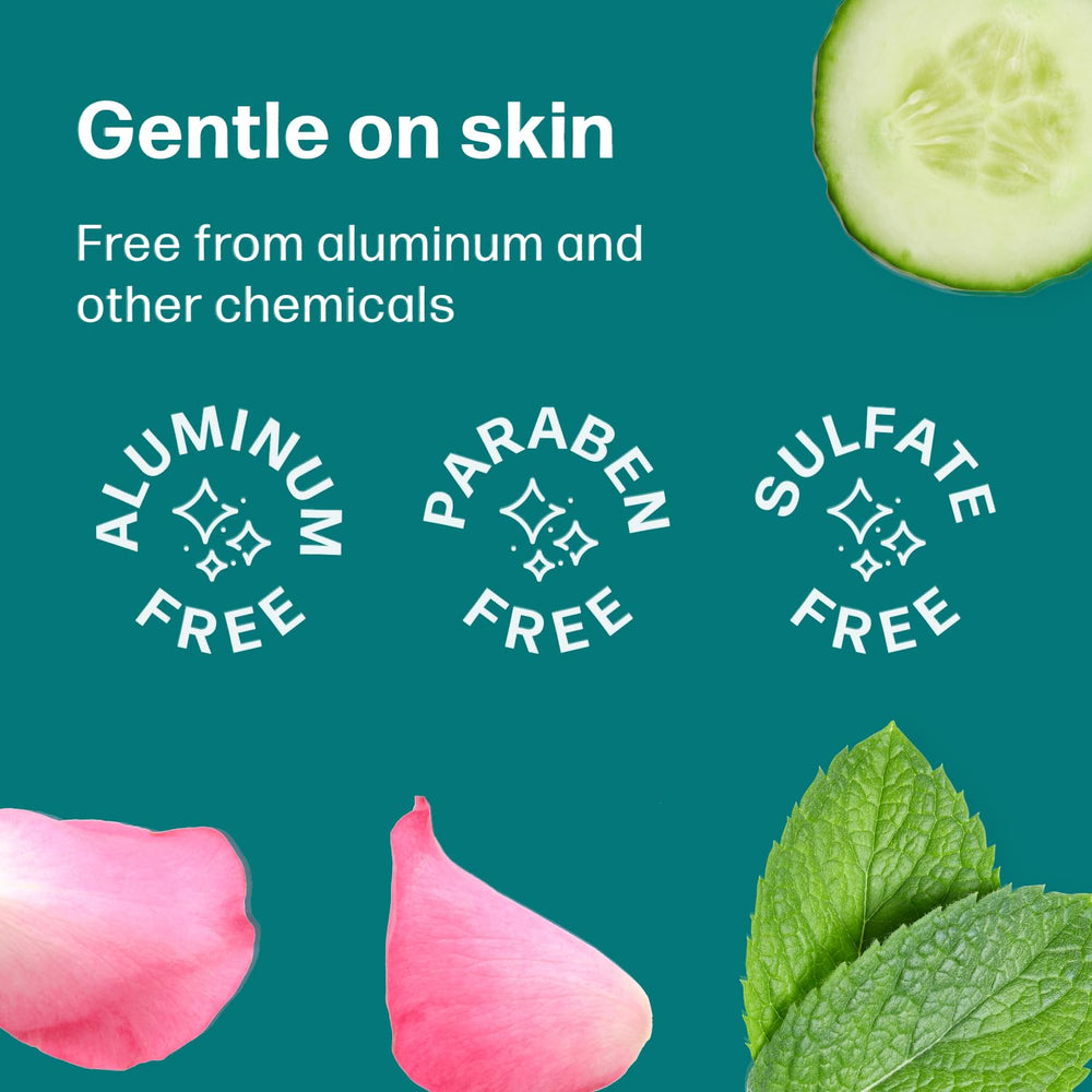 Dew Well Deodorant Wipes rose-scent for a subtle floral refresh