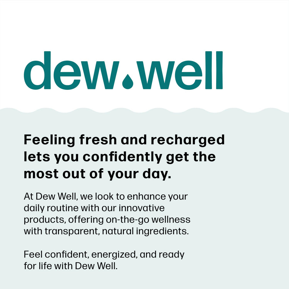Dew Well Deodorant Wipes variety-pack to sample all three scents