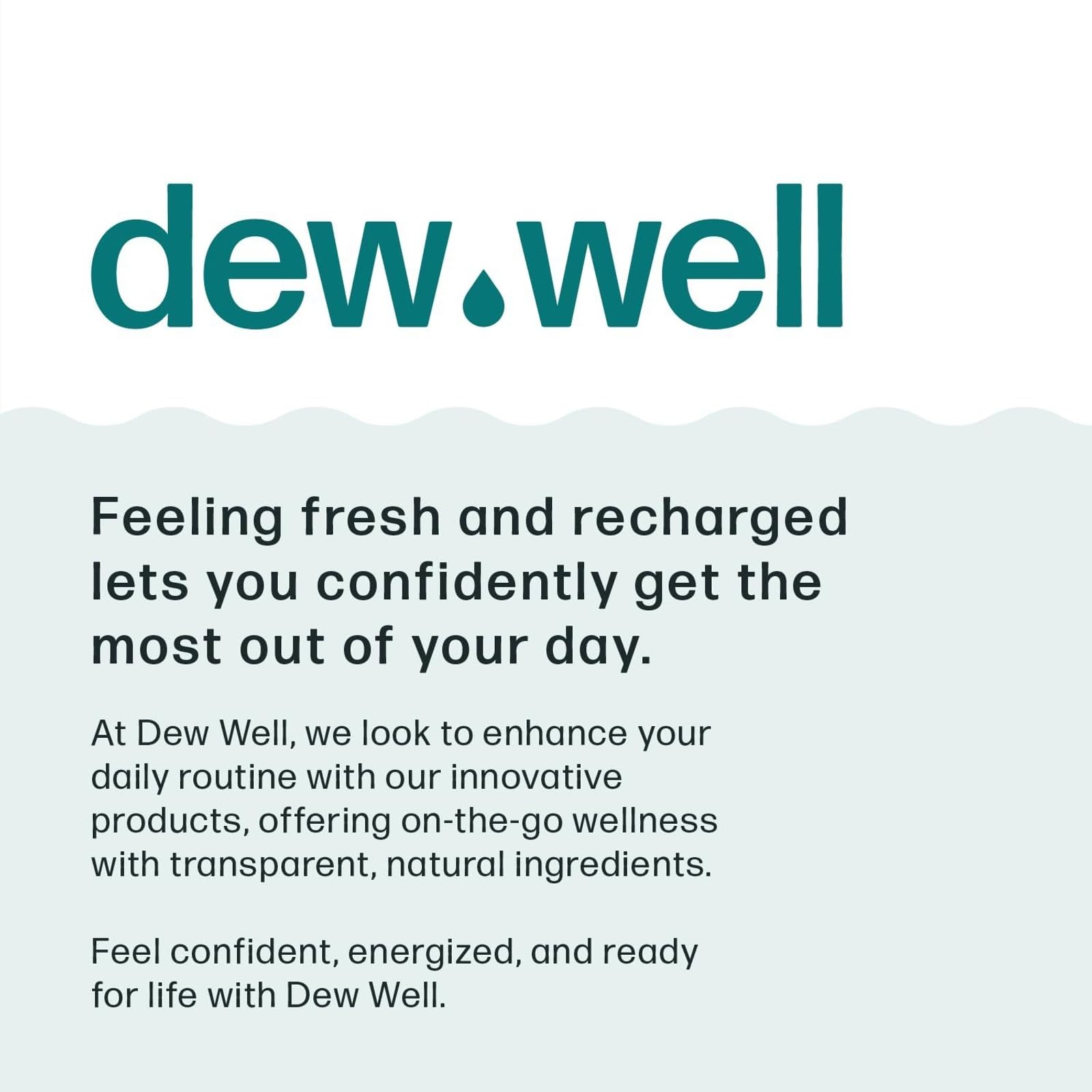 Dew Well wipes in transit-ready box illustrate value and everyday convenience.