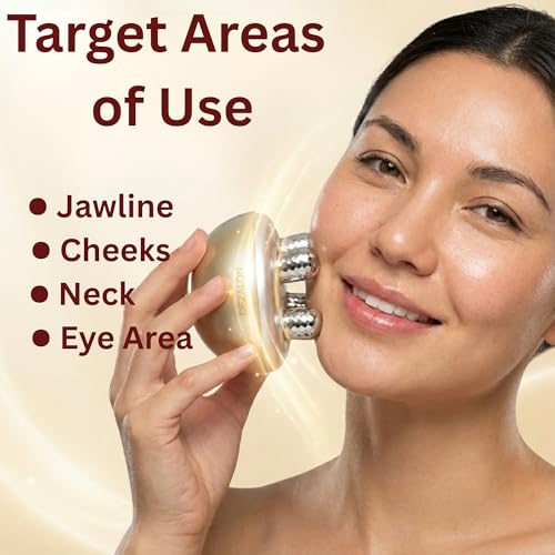DEZALON eye-care attachment close-up for soothing eye-area massage.