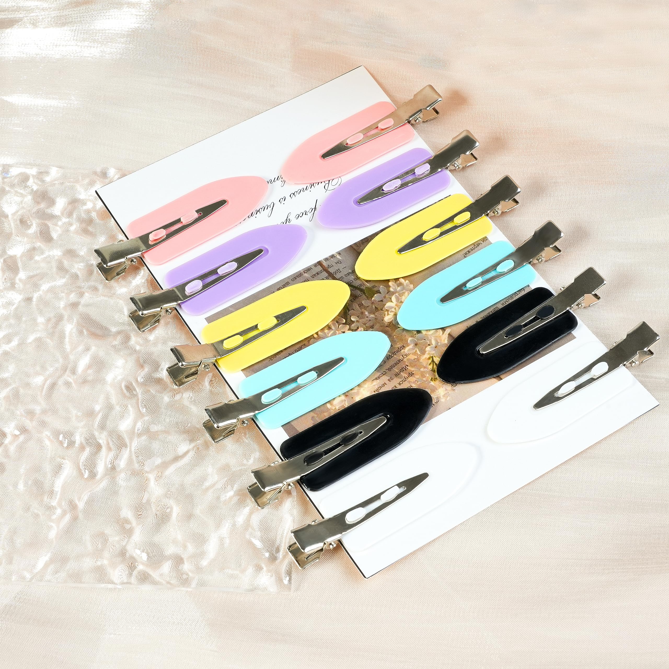 DF DUALFERV colorful 2.3-inch clips for versatile styling on the go