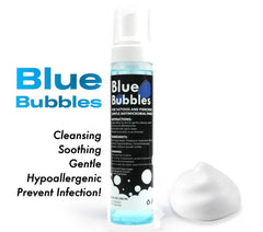 DGT Tattoo Blue Bubbles, dispensador-espuma para una aplicación rápida y controlada.