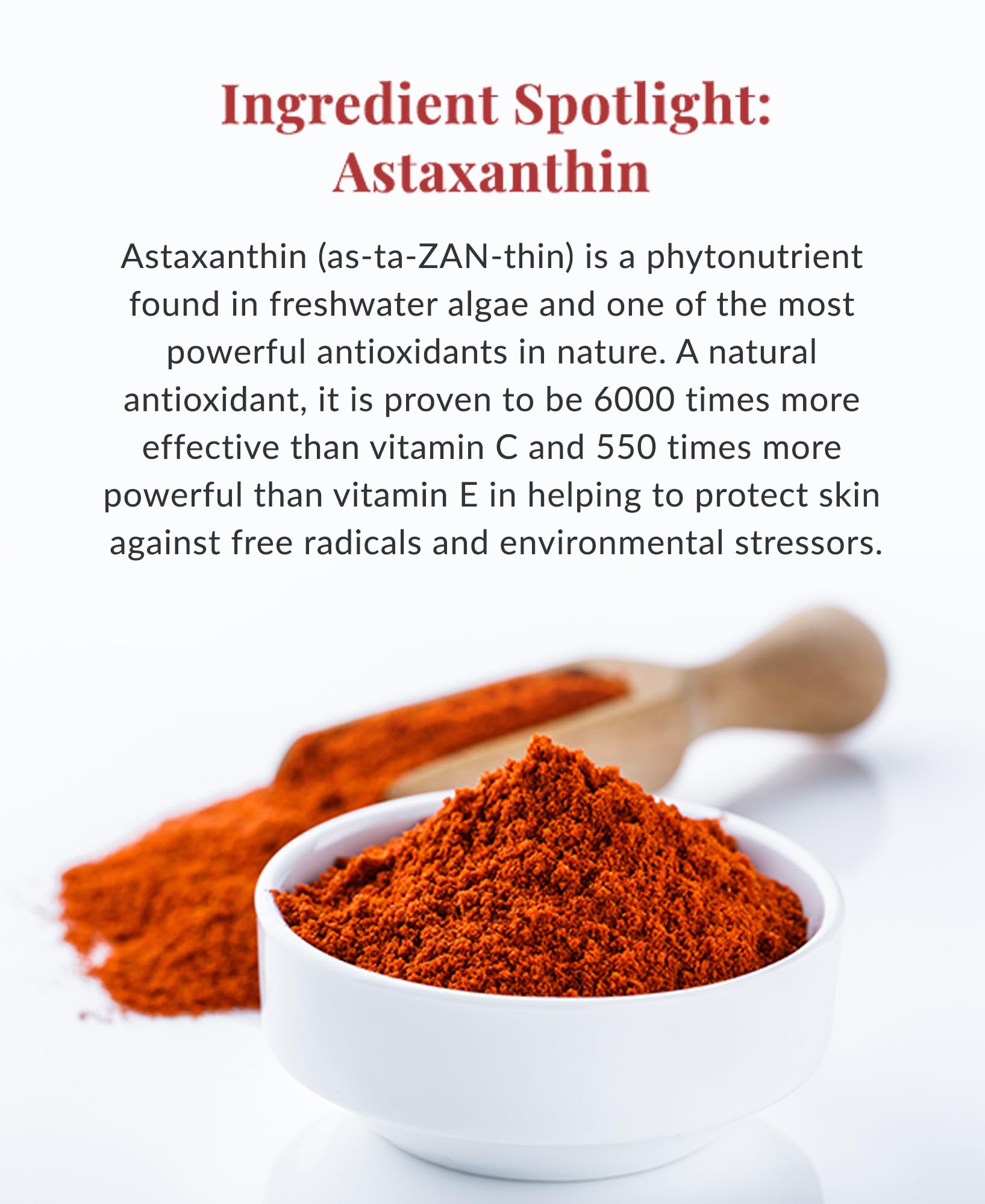 DHC Astaxanthin Collagen Gel ingredients graphic highlighting astaxanthin and hydrolyzed collagen.