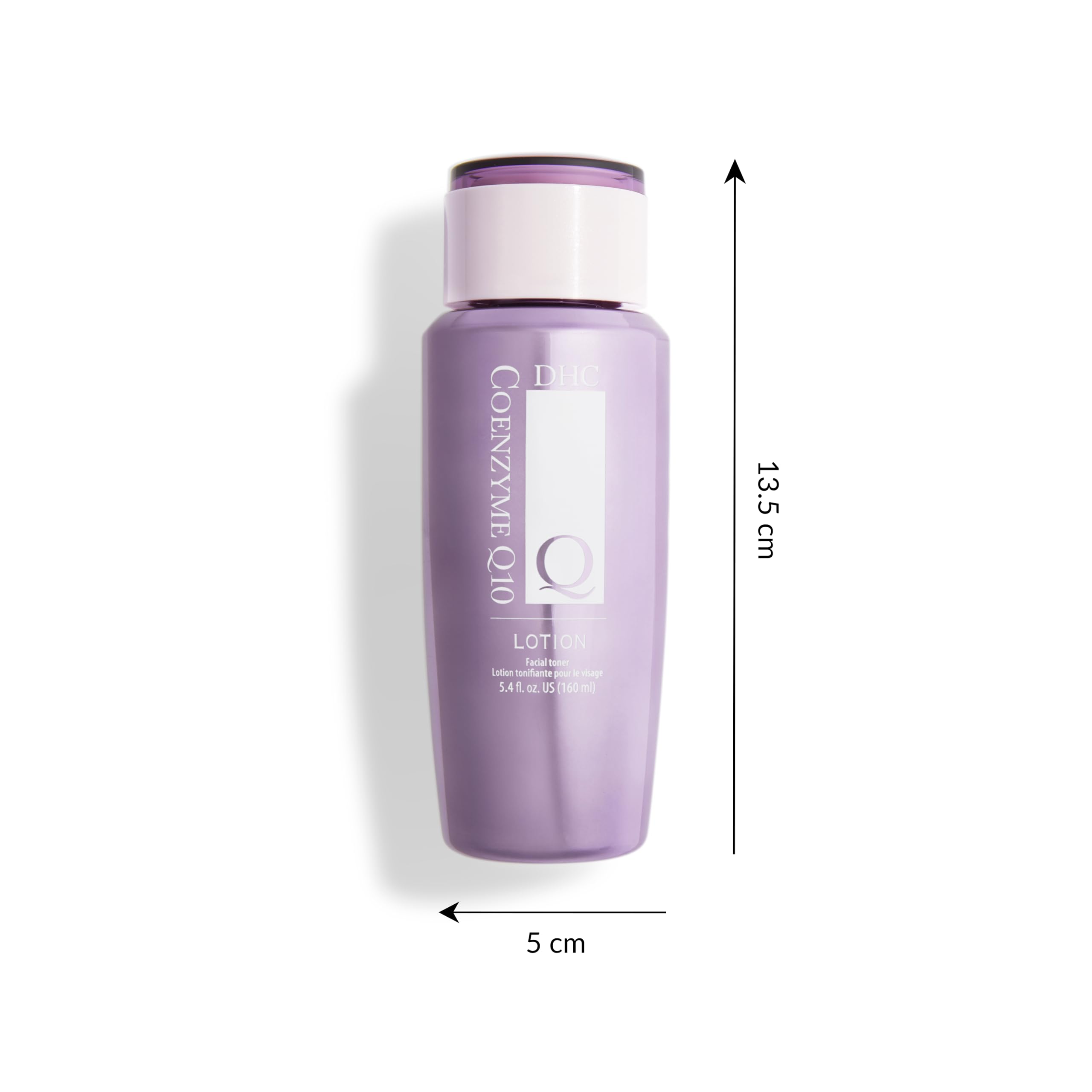 DHC CoQ10 Lotion fragrance-free label close-up for sensitive skin.