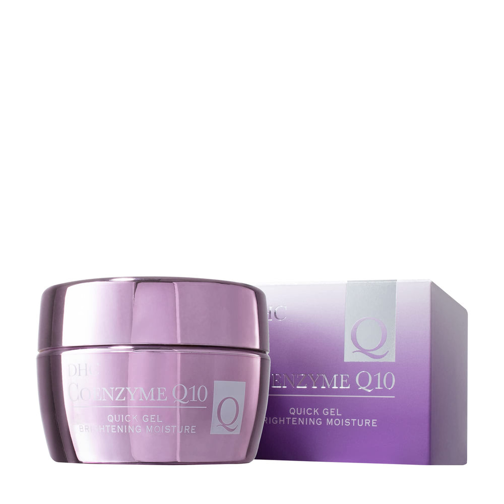DHC CoQ10 Quick Gel Brightening swatch on forearm reveals brightness and moisture.
