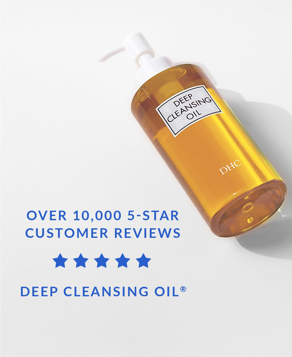 DHC Deep Cleansing Oil Flor de Aceite feature from first-press olive oil.
