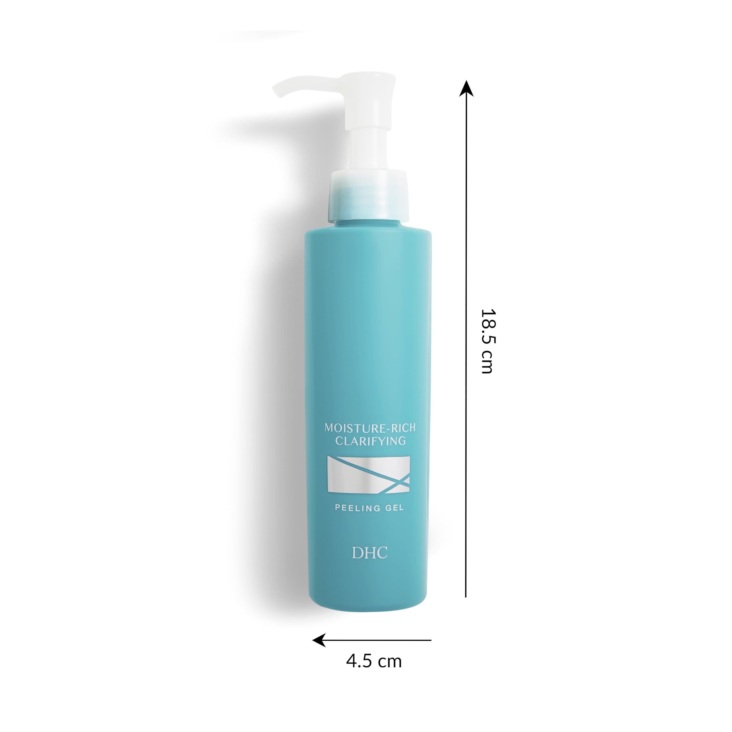 DHC exfoliated-skin-tone result shot suggests brighter, even texture after use.