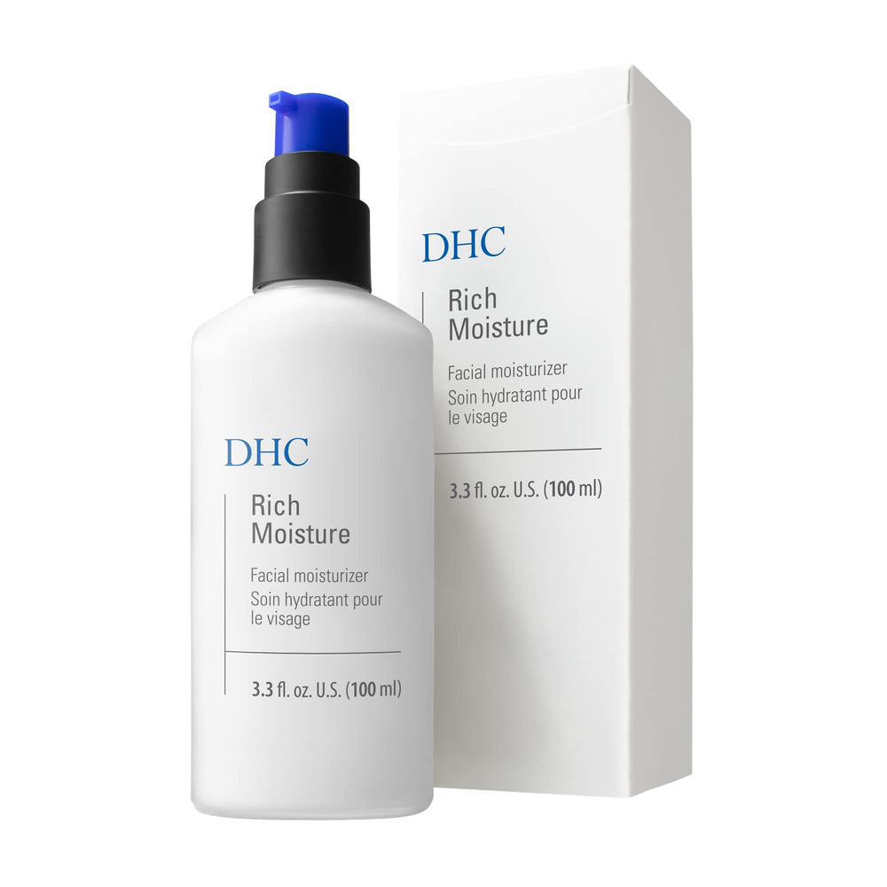 DHC Rich Moisture texture swirl reveals lightweight hydration