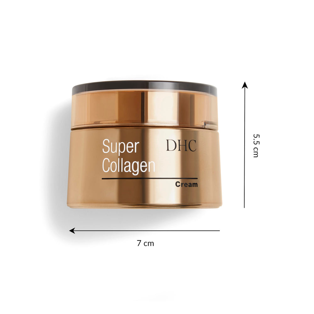 DHC Super Collagen Cream vitamin C derivatives brightening detail.