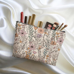 DHKG makeup bag used as travel organizer, fits in purse or backpack.