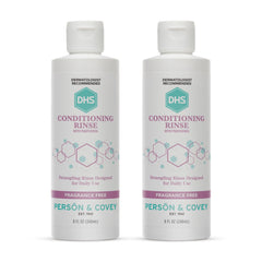 DHS Conditioning Rinse bottle front highlighting hydration for smoother hair
