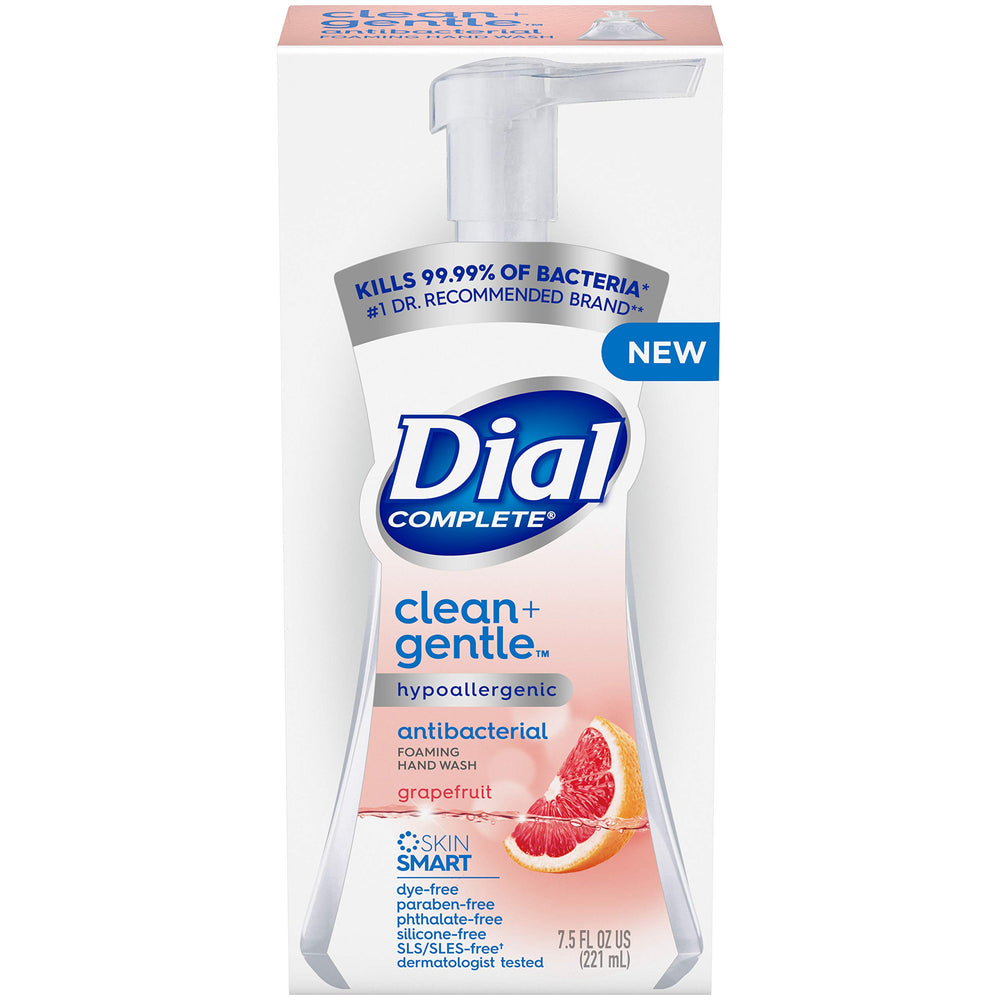 Dial 7.5-oz bottle on countertop ready for everyday use