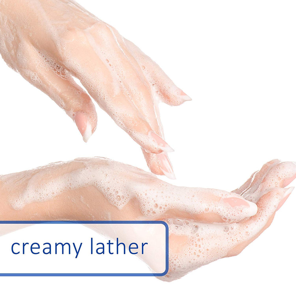 Dial Refresh & Renew closeup during skin-care routine.