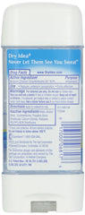 Dial Dry Idea 3oz-packaging display for travel-ready protection