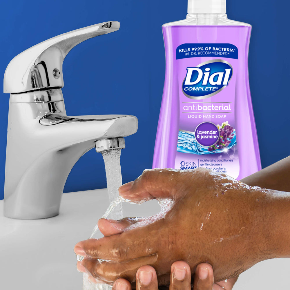 Dial family-friendly hand wash demonstrates safe, mild cleansing for everyday use.