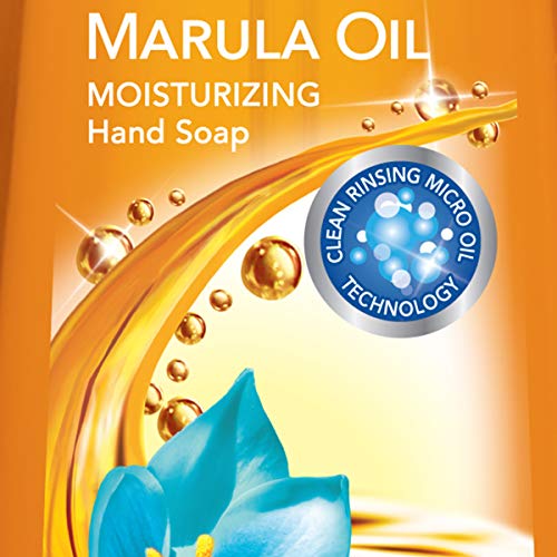 Dial hand soap marula oil pump-action — easy, mess-free handwashing.