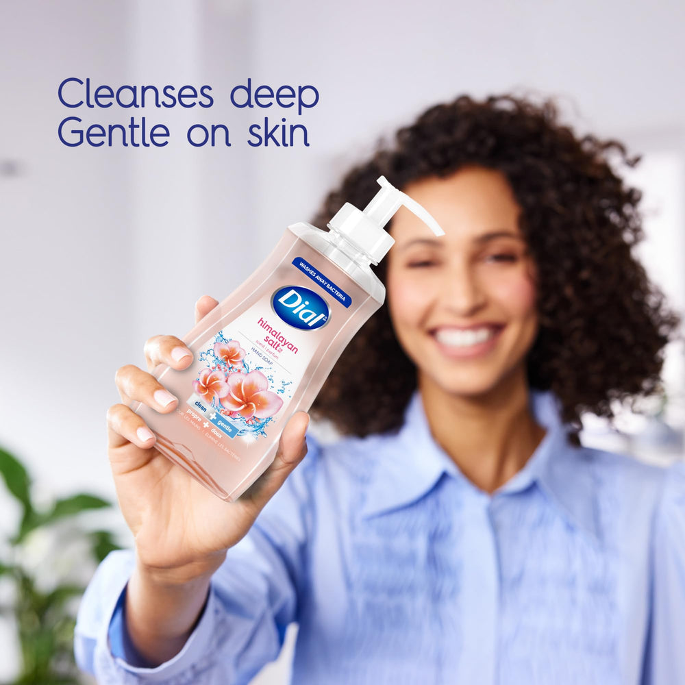 Dial Himalayan Salt dermatologist-tested badge shown on packaging