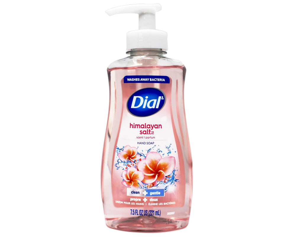 Dial pump dispense action highlights easy, mess-free hand washing with moisturizer
