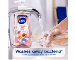 Dial Water Lily foam closeup showing rich lather for gentle cleansing