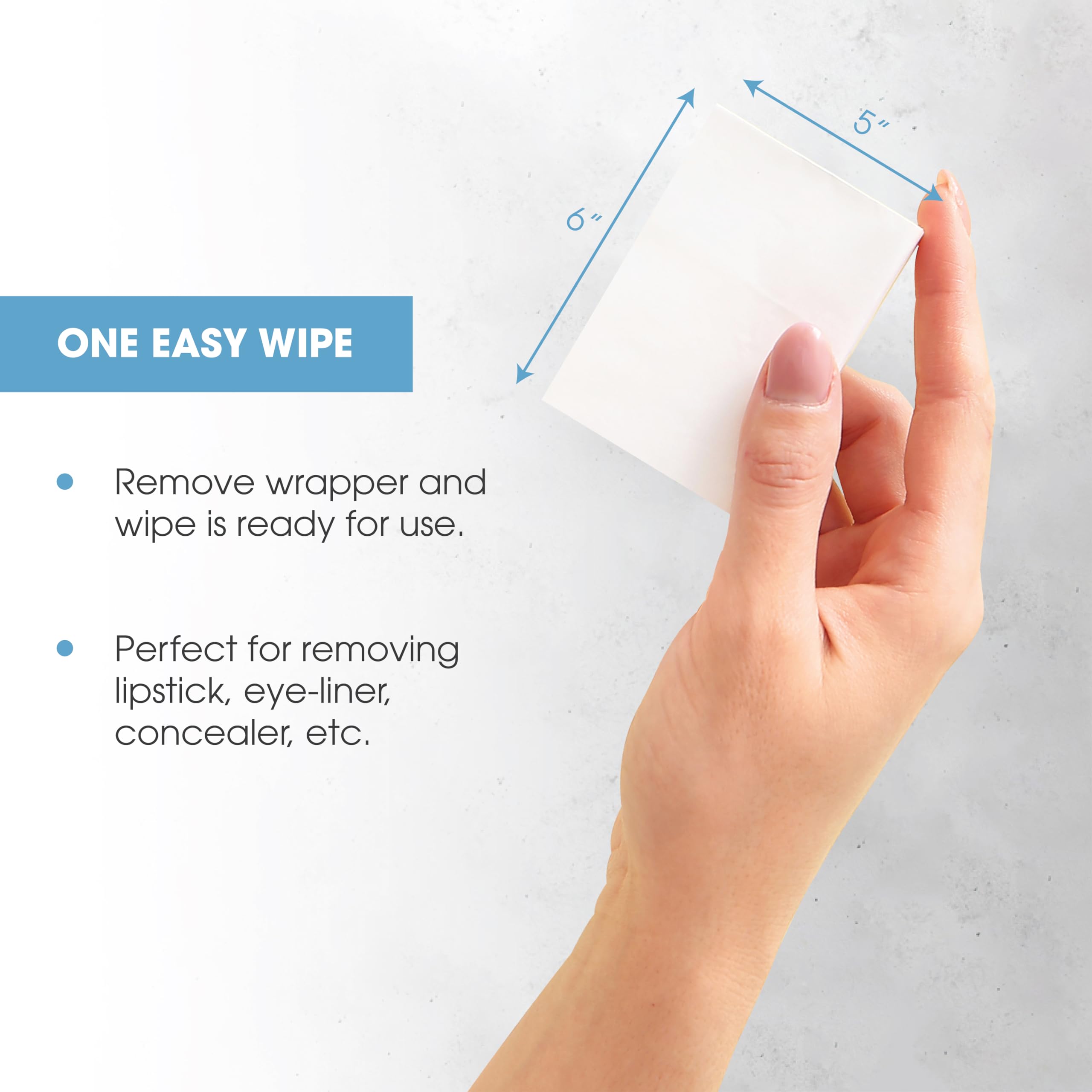 Diamond Wipes on-the-go travel case fits in purse or bag for travel.