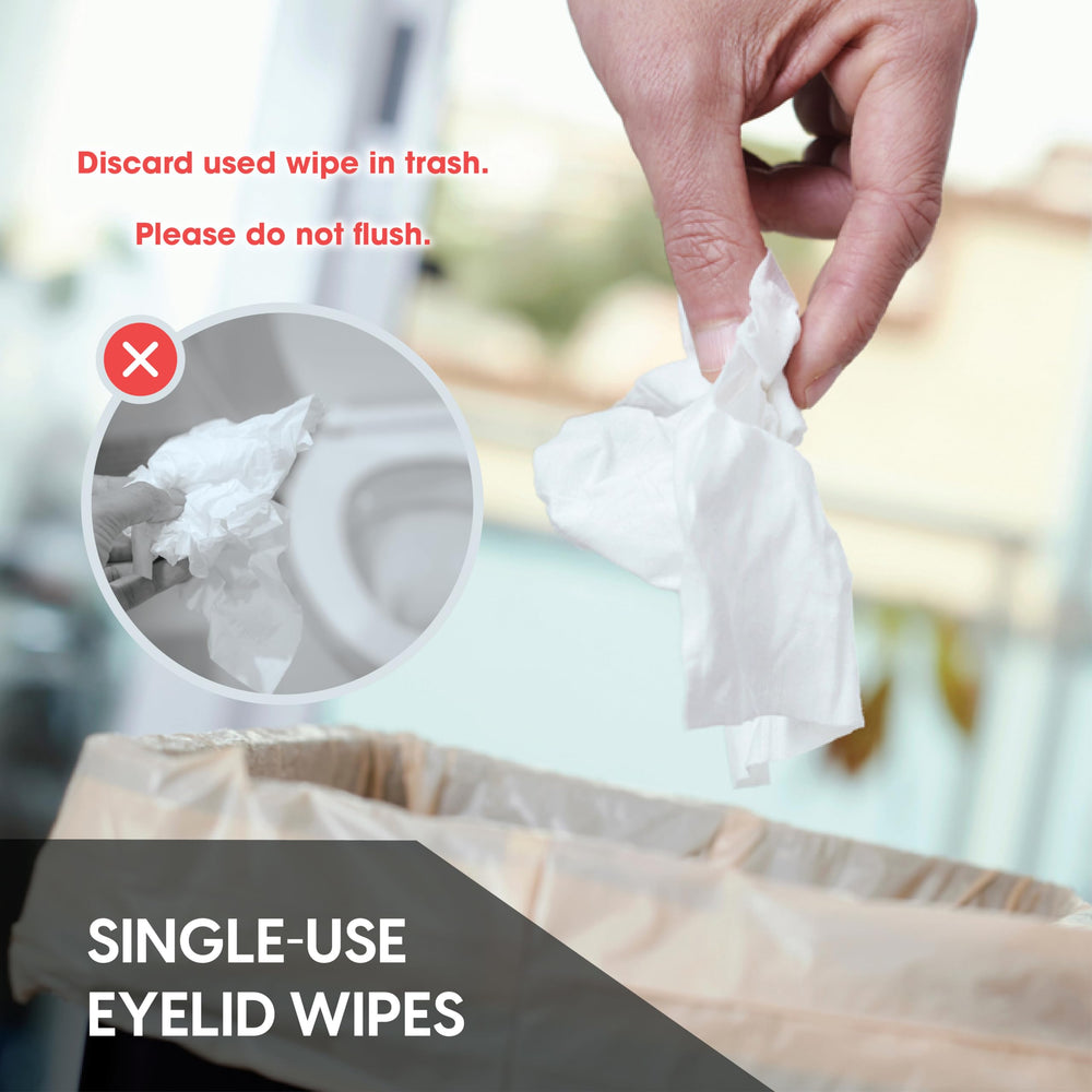 Diamond Wipes skin-friendly eyelid care suitable for sensitive eyes