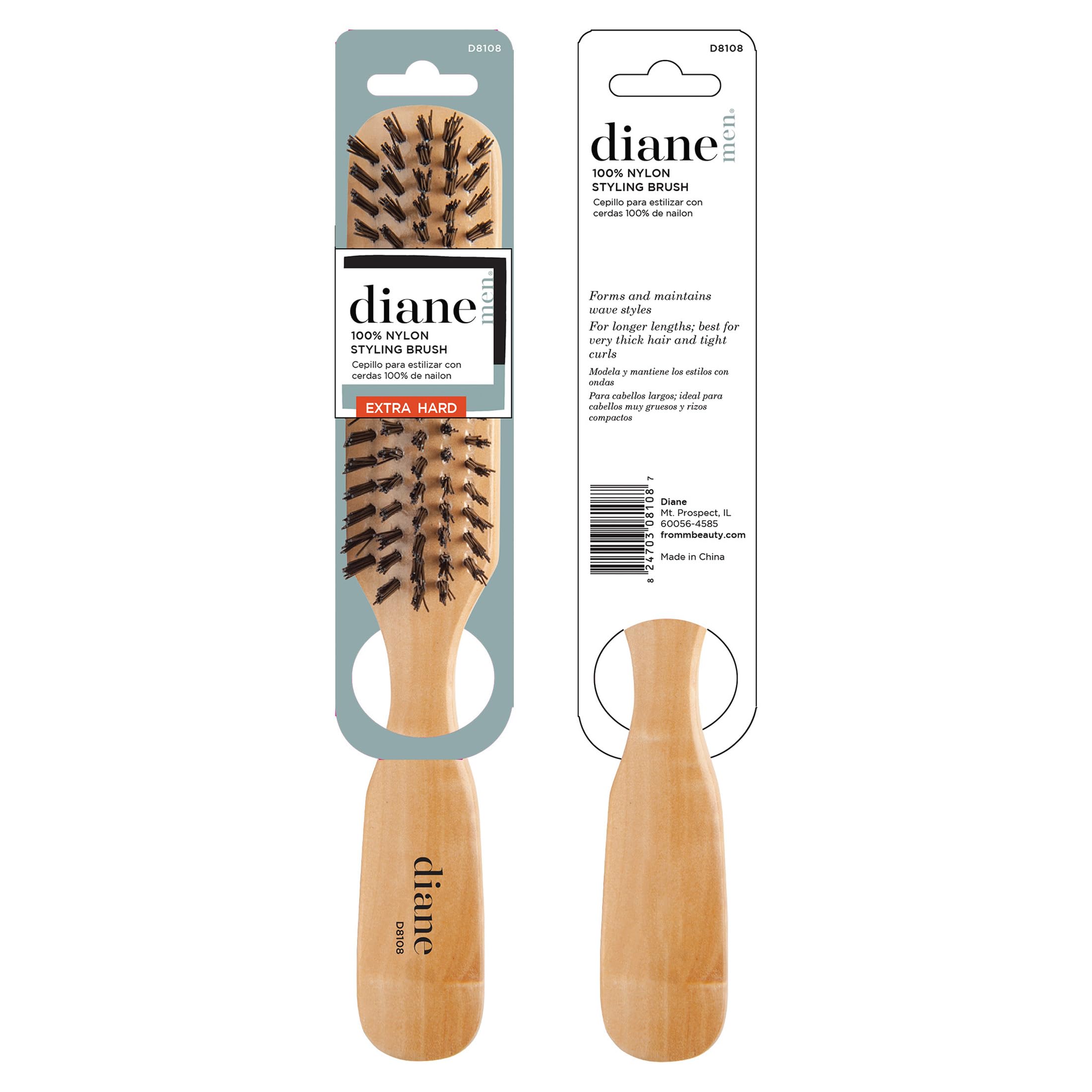 Diane cepillo base madera duradera soporta uso frecuente y larga vida
