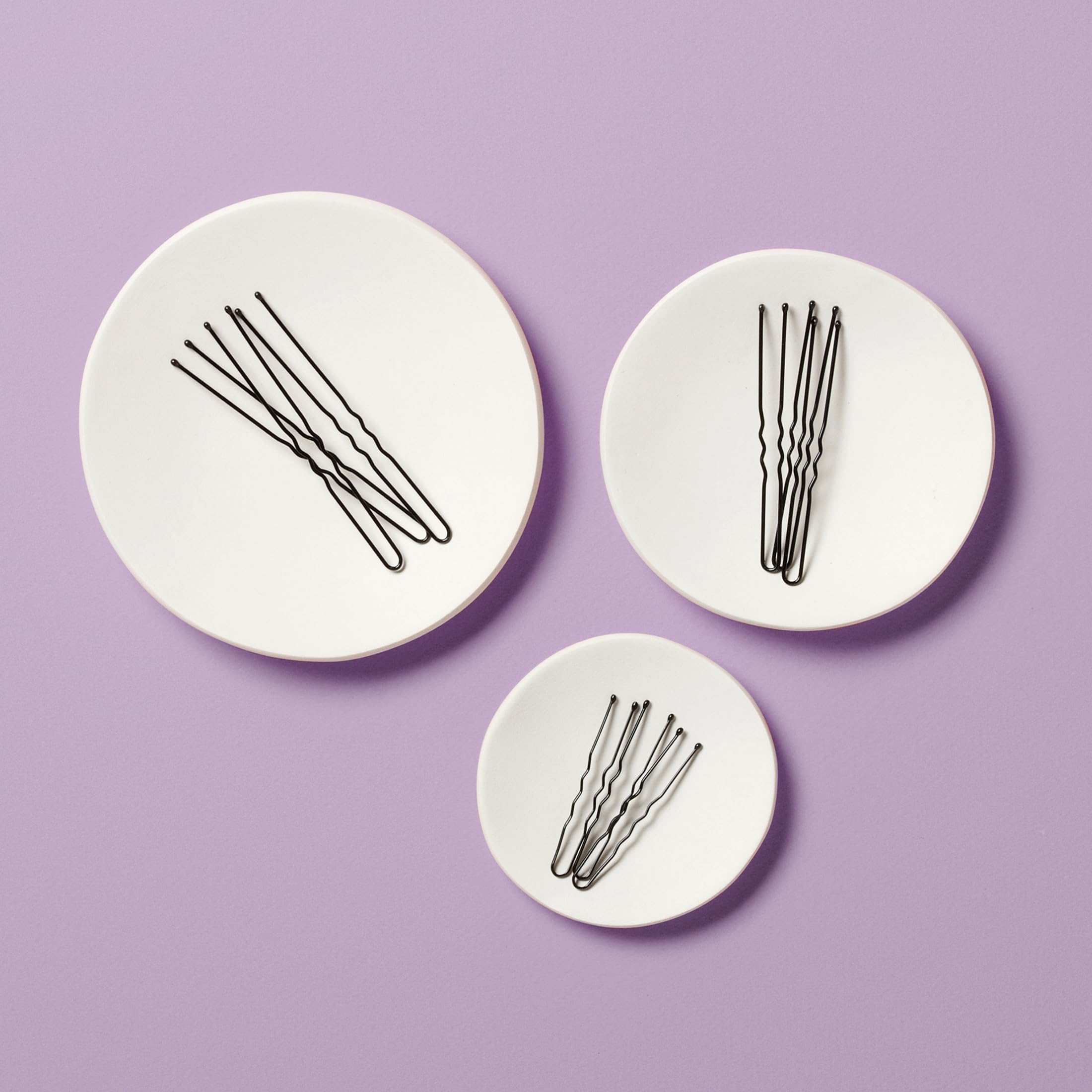 Diane hair pins crimped design add grip and sparkle for textured styles.