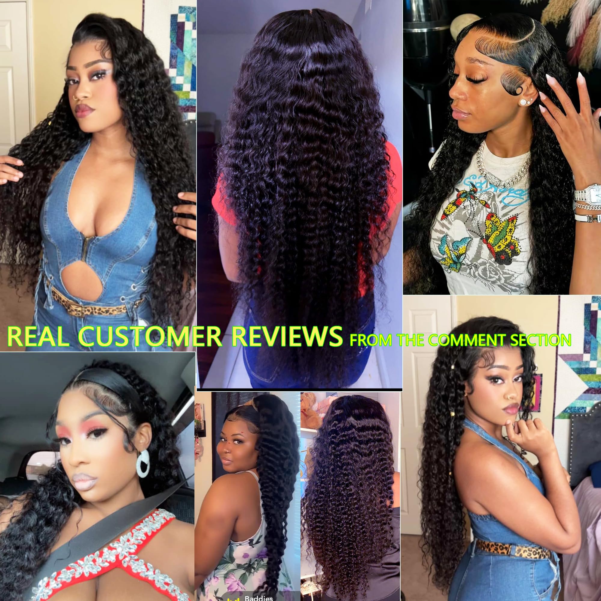 Dianthe HD lace front wig showing natural hairline for seamless blends