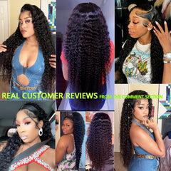 Dianthe HD lace front wig showing natural hairline for seamless blends