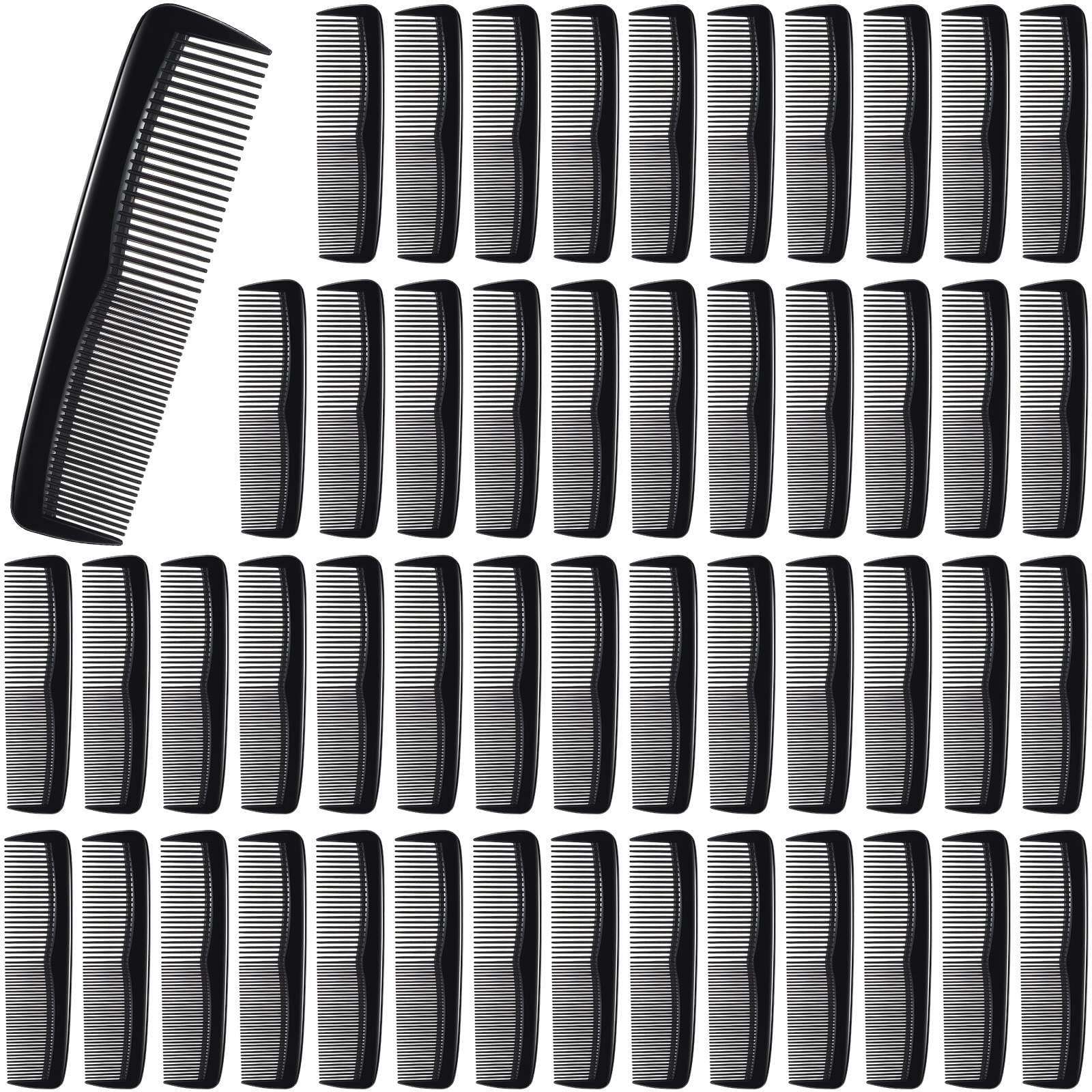 Didaey 50-pcs pocket combs pack for versatile hair care on the go